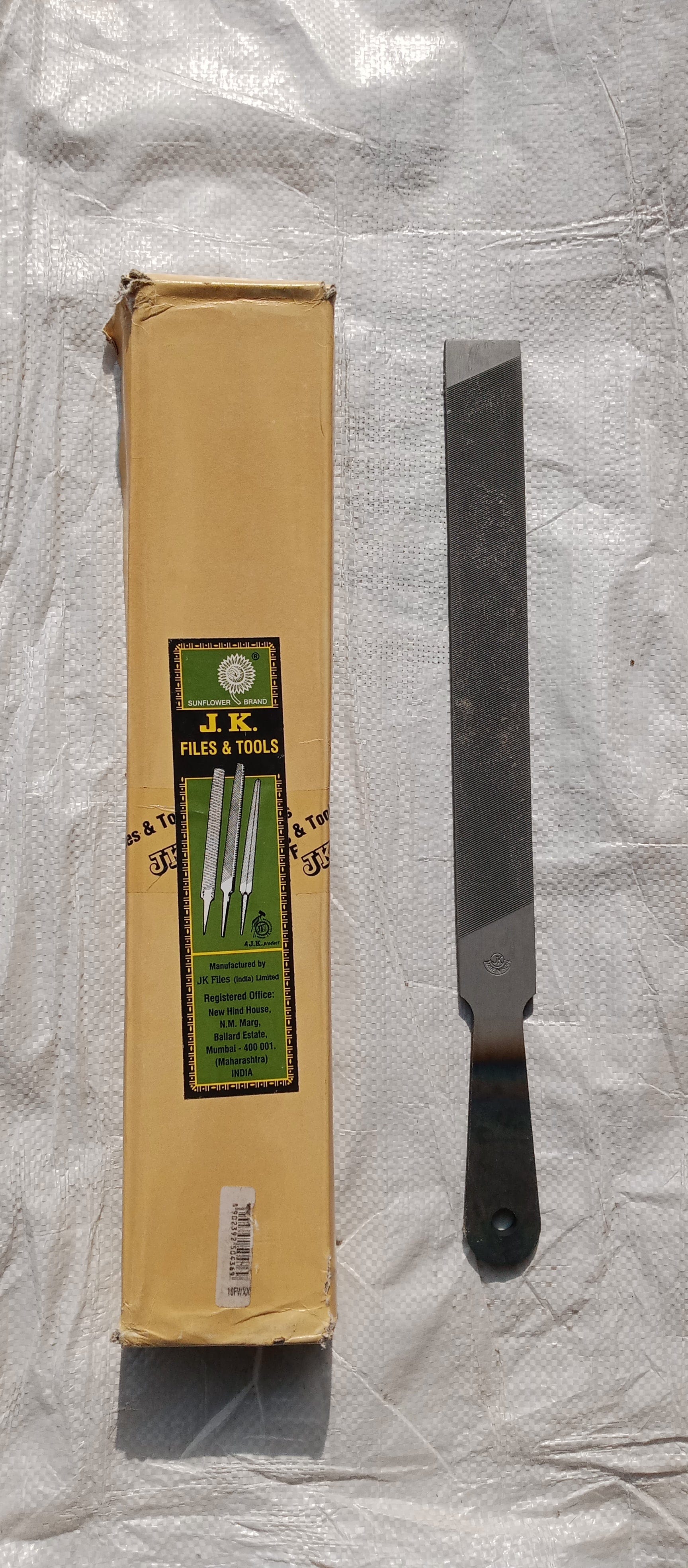 SUNFLOWER JK Files Agro-toolz 10 INCHES FLAT