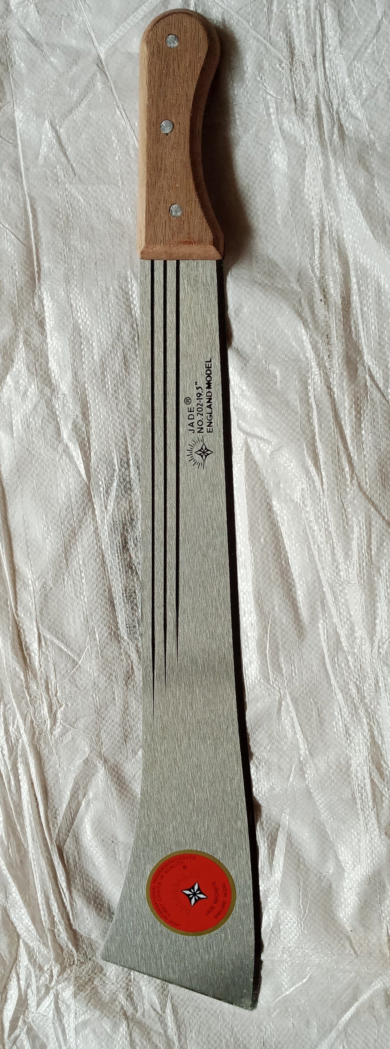 JADE Crocodile Machete Agro-toolz 202 wooden