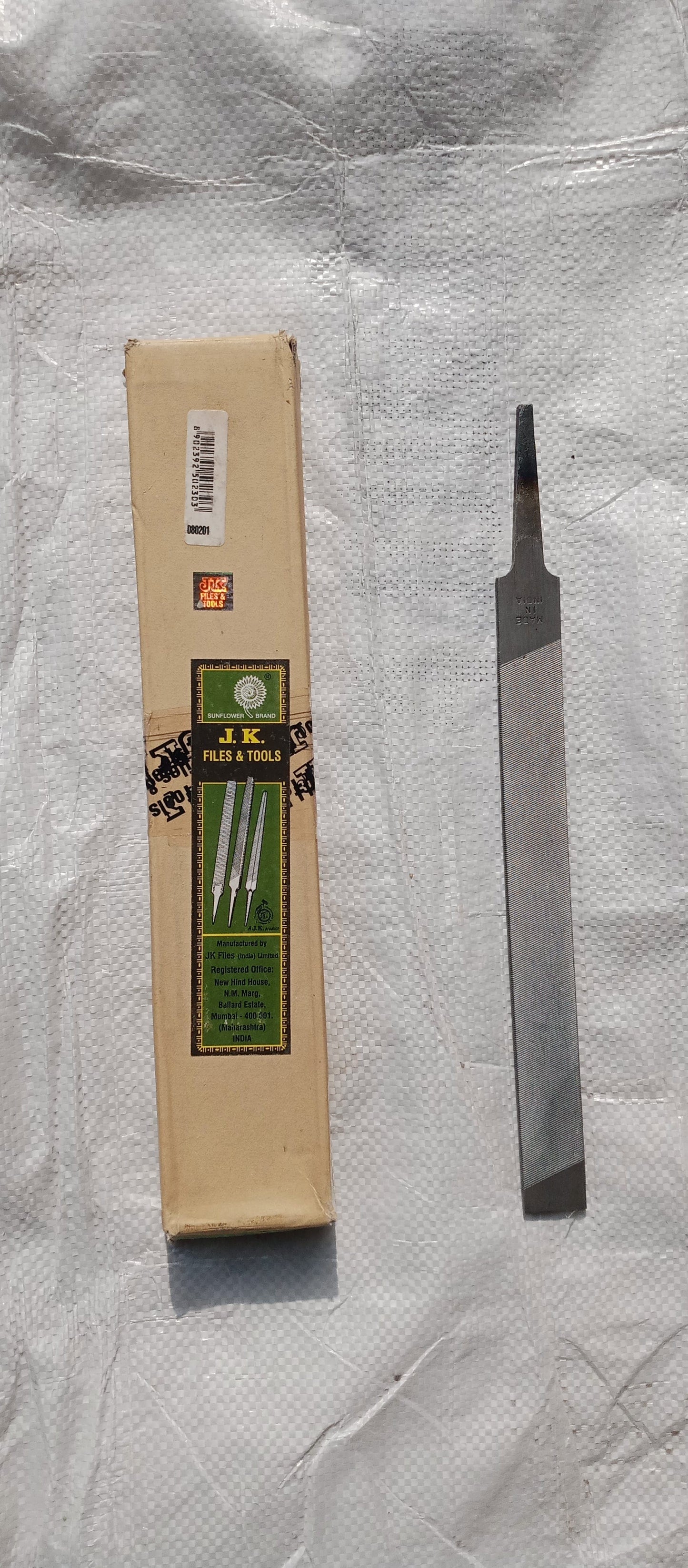 SUNFLOWER JK Files Agro-toolz 8 INCHES MILLBLUNT