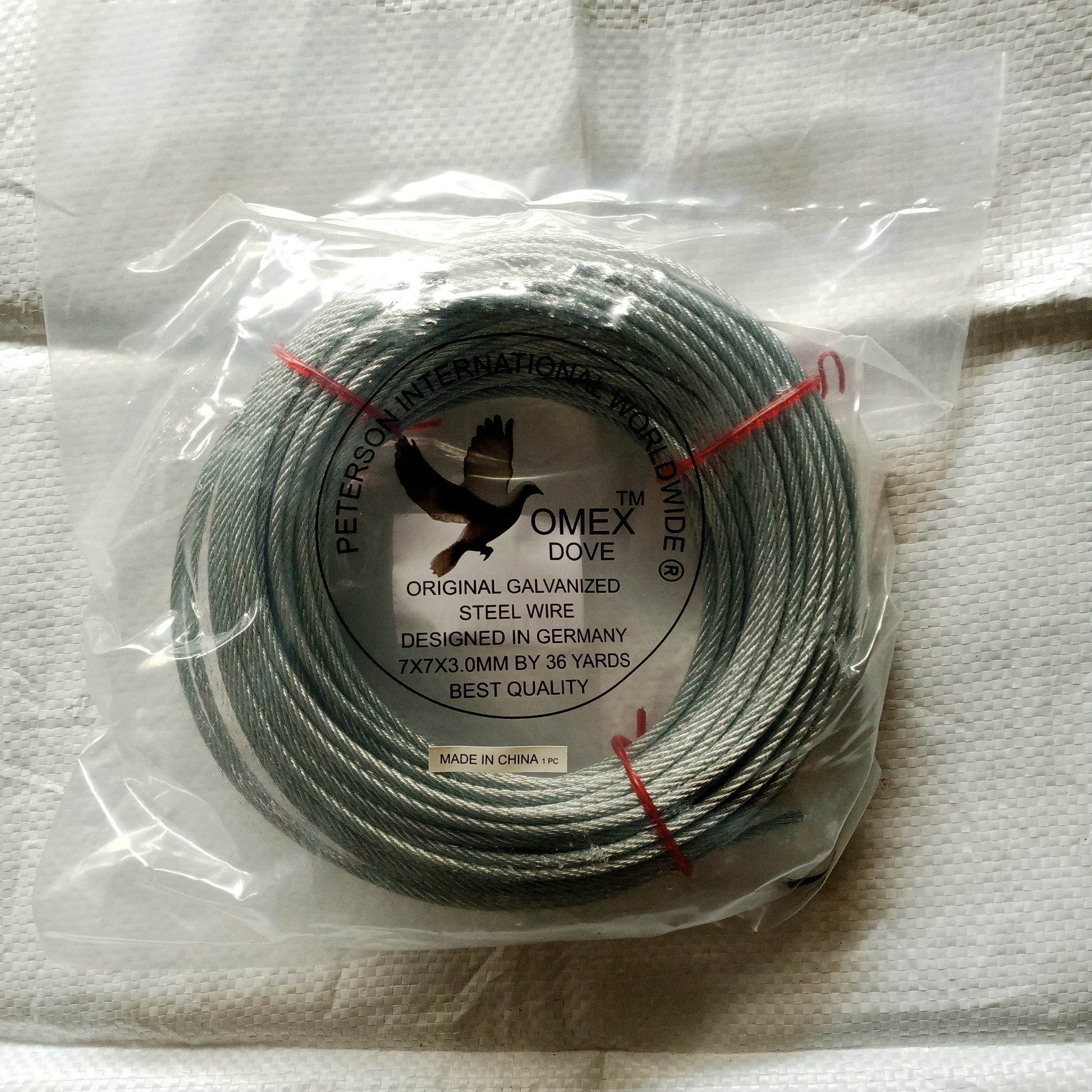 Galvanized Steel Wire 3mm by 36 yard Agro-toolz